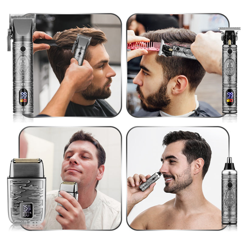 4-IN-1 Professional Hair Clippers Kit