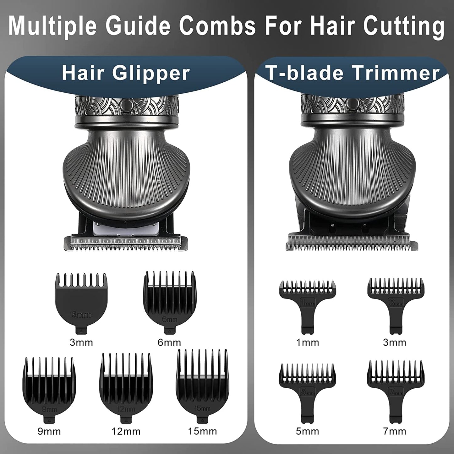 6 in 1 Cordless Beard Trimmer Kit for Men