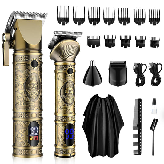 Men's Professional Clippers and Trimmers Set