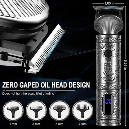 6 in 1 Cordless Beard Trimmer Kit for Men