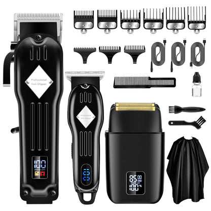 3-in-1 Professional Beard Trimming Kit