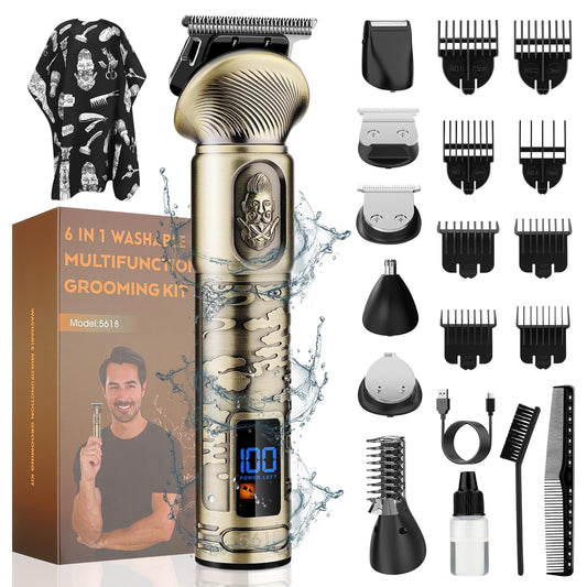 6 in 1 Beard Trimmer for Men