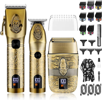 3 in 1 Men's professional beauty hairdressing set