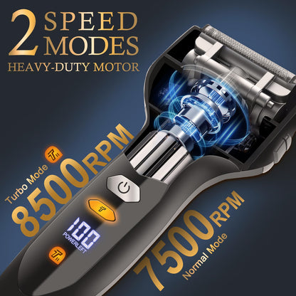 Waterproof 5-Blade Foil Shaver