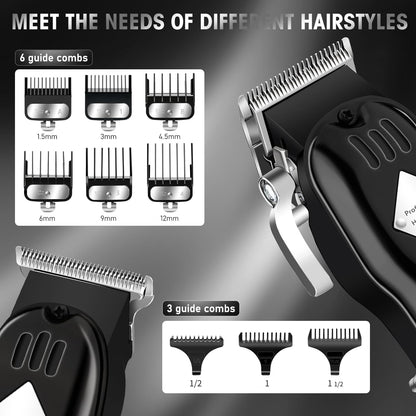 3 In 1 LCD Display Professional Hair Grooming Set