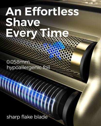 Cordless Barber Face Shavers for Bald Head