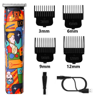 Graffiti Trimmer Professional Hair Clipper Double Foil Shaver