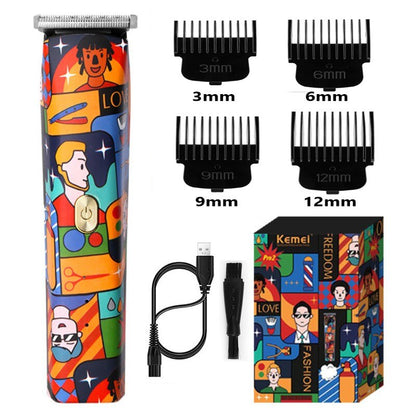 Graffiti Trimmer Professional Hair Clipper Double Foil Shaver