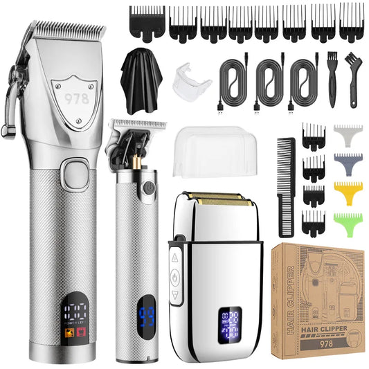 Men's High-Power Electric Hair clipper shaver sets