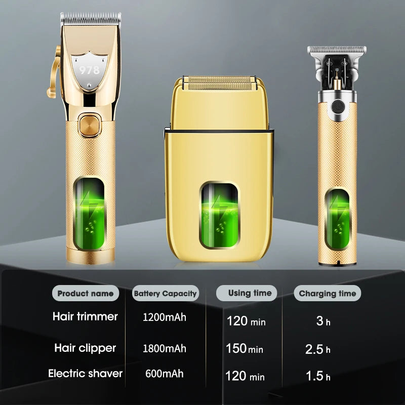 Men's High-Power Electric Hair clipper shaver sets