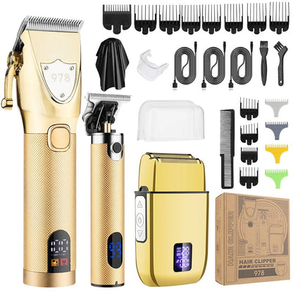 Men's High-Power Electric Hair clipper shaver sets