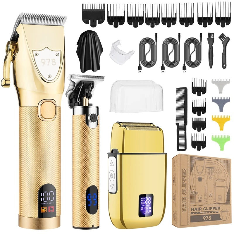 Men's High-Power Electric Hair clipper shaver sets