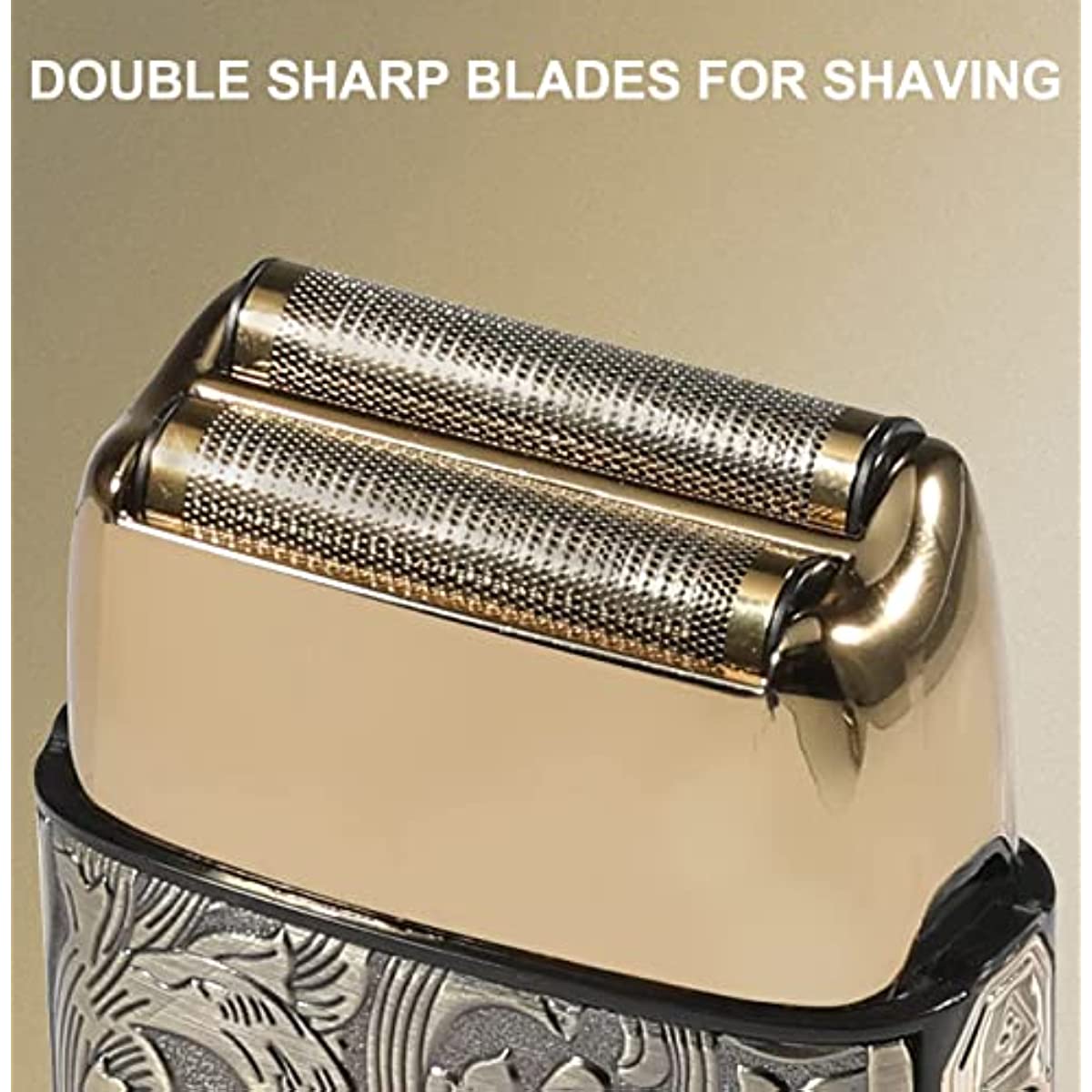 Electric Razor for Men, Double Foil Head Shaver