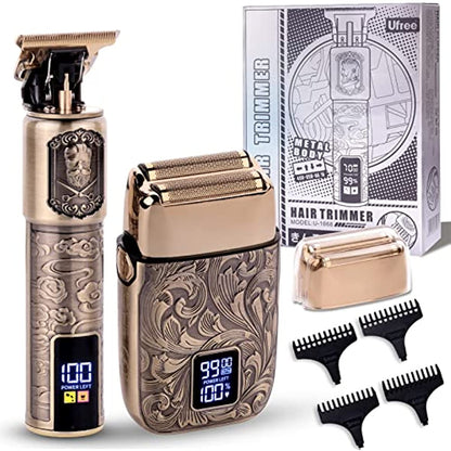 Professional Hair Clippers+Electric Shavers for Men