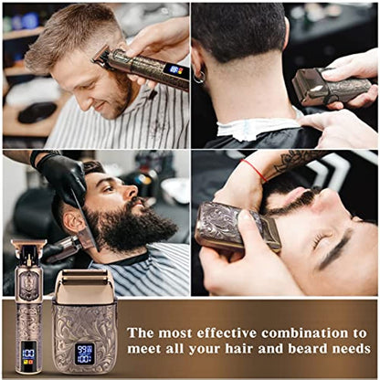 Professional Hair Clippers+Electric Shavers for Men