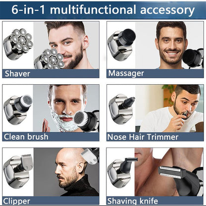 Tropshave Shaving Kits 8D Men's Electric Shaver Grooming Set