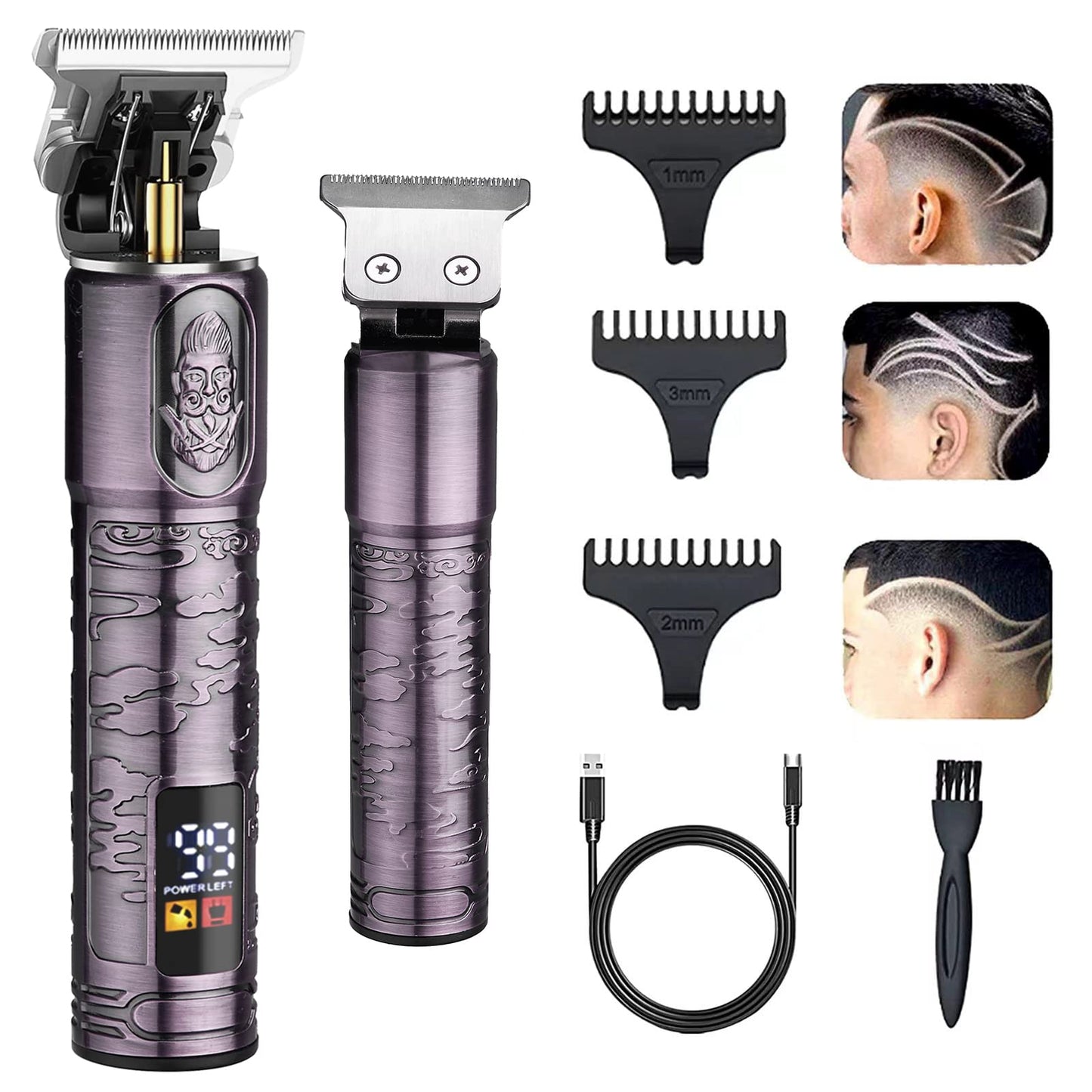 Men's Professional Hair Clippers T Blade Clippers