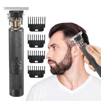 Men's T Blade Hair Clipper USB Rechargeable Zero Gapped Trimmer