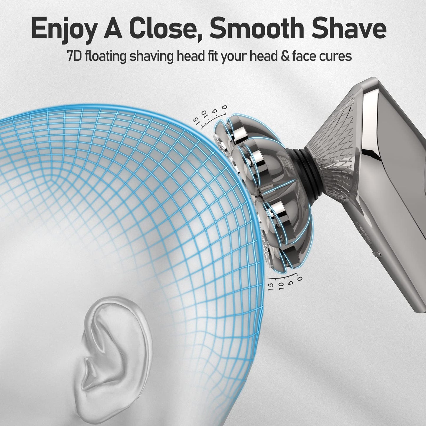 5-in-1 Head Shaver for Bald Men