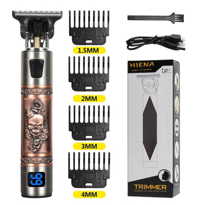 Tropshave Grimace LCD Hair Clippers & Trimmers T9 hair clipper shaving trimmer