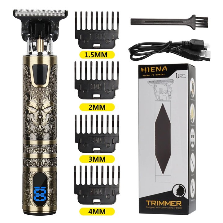 Tropshave Demon king LCD Hair Clippers & Trimmers T9 hair clipper shaving trimmer