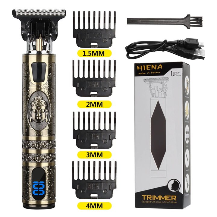 Tropshave Buddha LCD Hair Clippers & Trimmers T9 hair clipper shaving trimmer