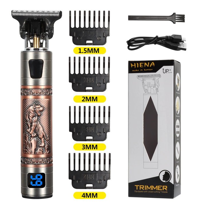 Tropshave Tiger LCD Hair Clippers & Trimmers T9 hair clipper shaving trimmer